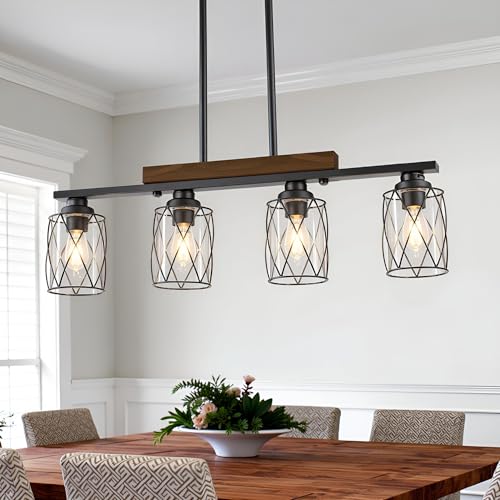 4 Light Dining Room Light Fixtures Over Table (4-Light)