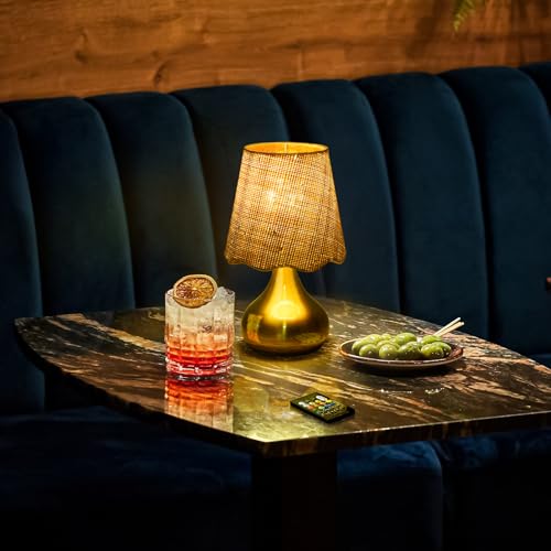 Cordless Table Lamp Rechargeable (Gold / Cordless)