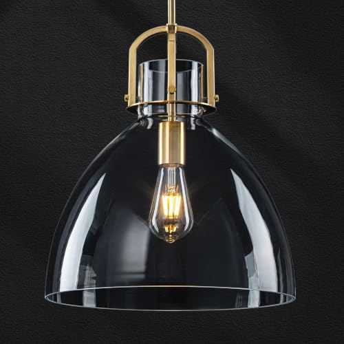 Modern Glass Pendant Light Kitchen Island (13.6in)
