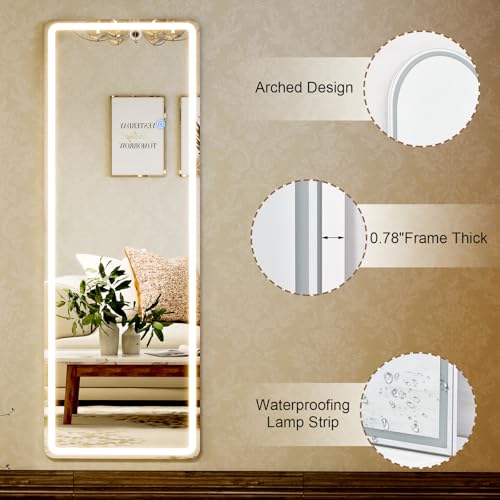 56" x 20" Full Length Mirror (Rectangle / 56"L x 20"W)