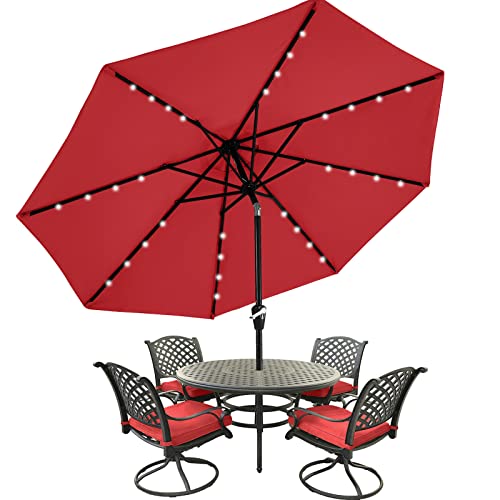 Patio Umbrella with Solar LED Lights