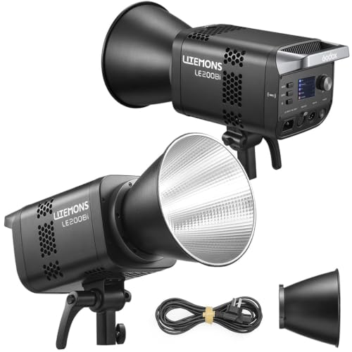 LE200Bi Godox Light 220W Bi (Black)