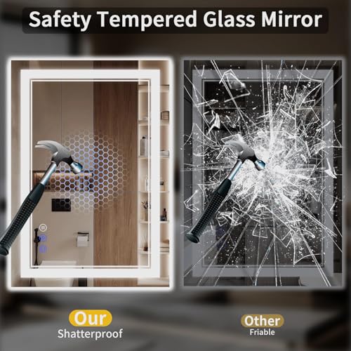 LED Bathroom Mirror with Lights