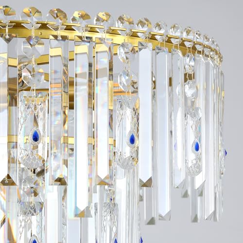Modern Crystal Chandeliers Luxury Round Chandelier for Dining Room