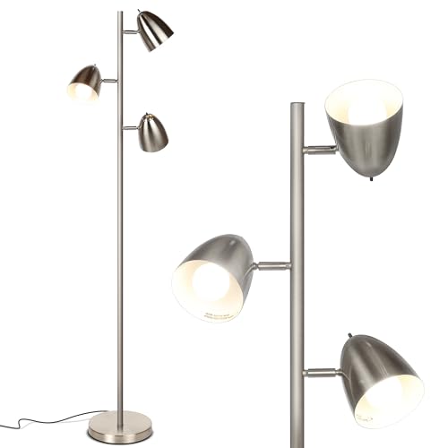 Jacob LED Standing Lamp (Nickel)