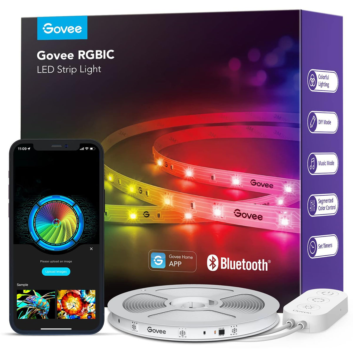 32.8ft RGBIC LED Strip Lights (32.8ft)