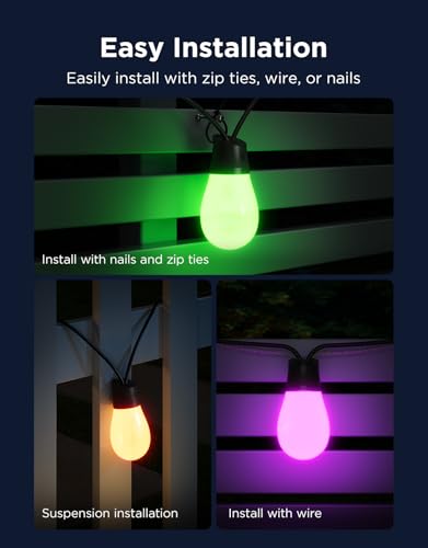 S14 Bulb Outdoor String Lights 2 (96ft)
