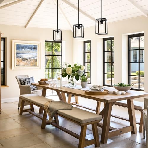 Farmhouse Pendant Light Fixtures (3 Pack)