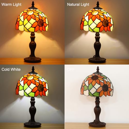 Tiffany Table Lamp (8Inch Sunflower)