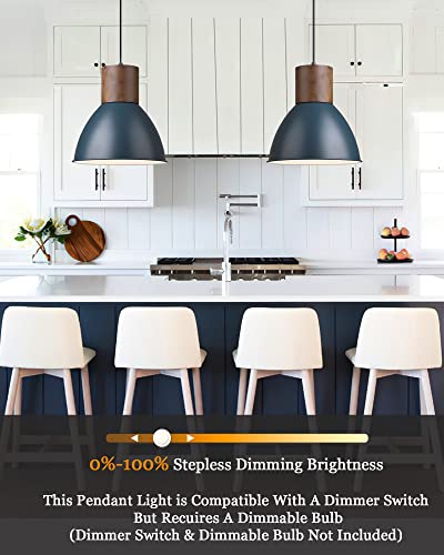 Modern Pendant Light for Kitchen Island (Modern Blue)