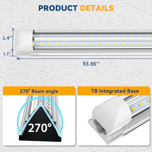 LED Shop Light 8FT