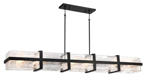 3618 66A Cloud Break Cloud Glass Island Light (60" Long)