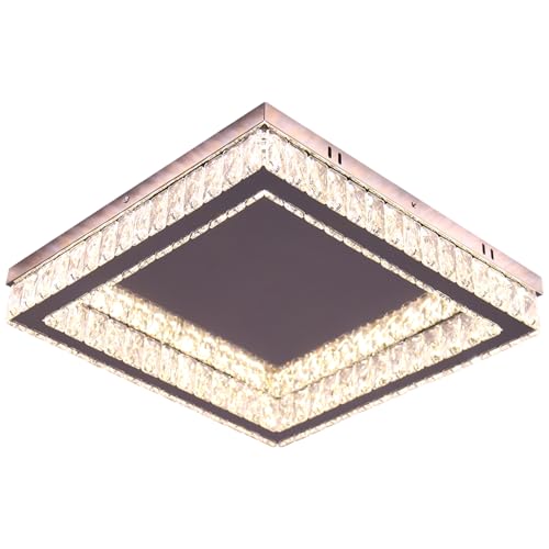 Crystal LED Flush Mount Ceiling Light