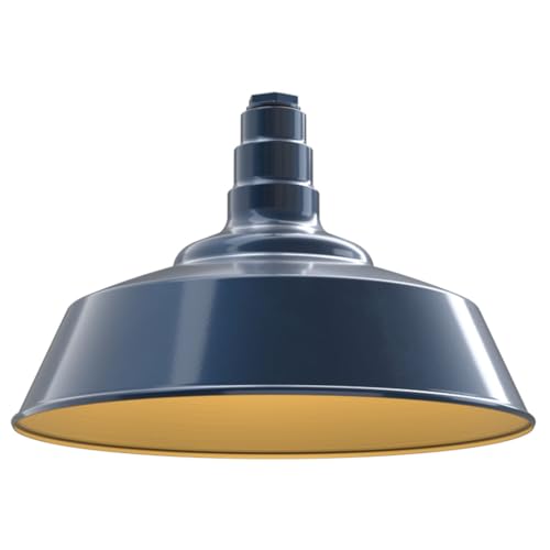 Industrial Pendant Light 20 Inch Extra Large Steel Warehouse Dome Fixture