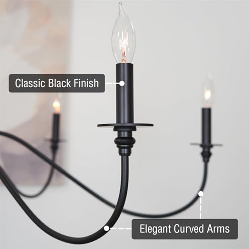 Archer 47" Large Farmhouse 6 (Black / 47")