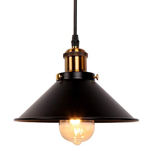 Industrial Retro Black Iron Pendant Light