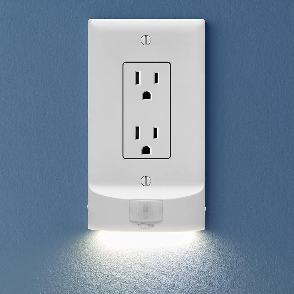 3 Pack SnapPower MotionLight [for Décor Outlets] (Décor (3 Pack) / White)