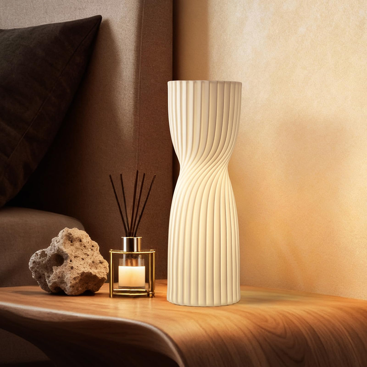 Modern Ceramic Decorative Table Lamp Living Room Bedroom Bedside