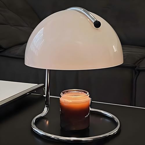 Modern Table Lamp (White, 8.7 Inch)