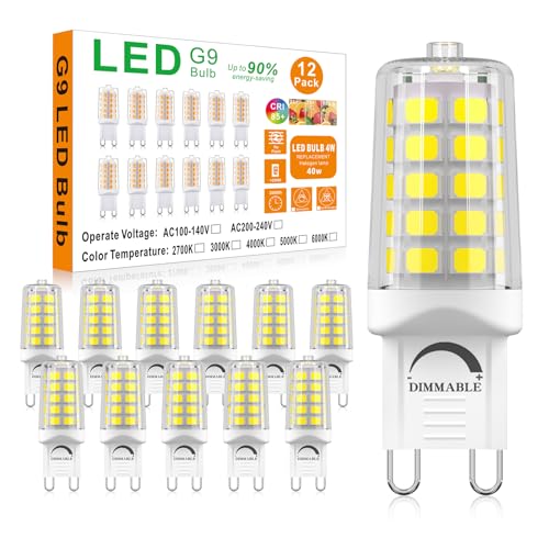 G9 LED Bulb Dimmable 4W 5000K Daylight White