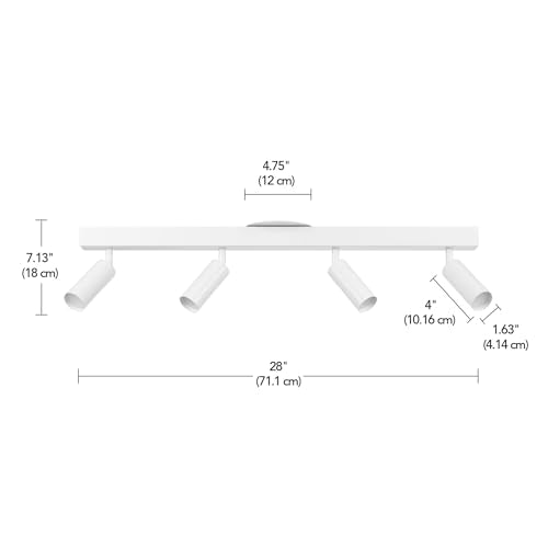 64000120 28" 4 (White, Bianca)