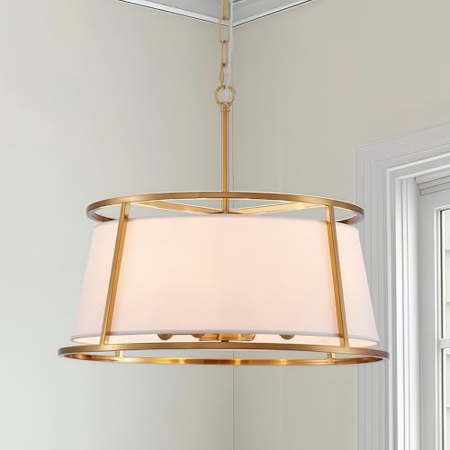 Modern Drum Pendant Light Fixture
