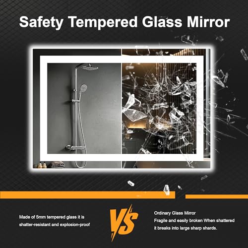 17 REC LED Mirror