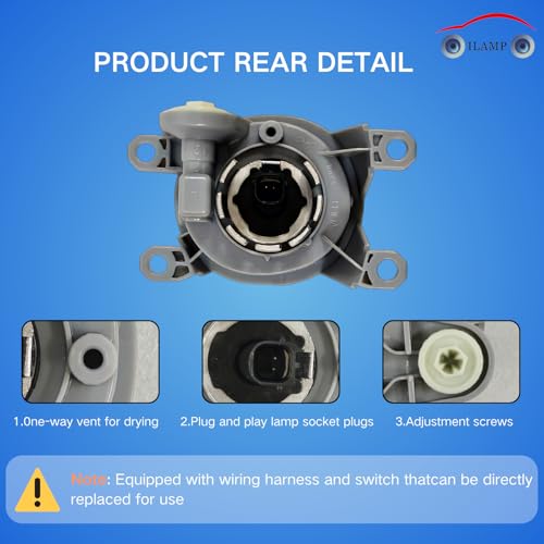 Fog Light Fit for Toyota RAV4 2023 (Fit for Rav4 2023-2025)
