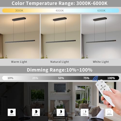 Modern Island Lights (D / 57inch)