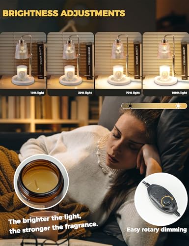 Candle Warmer Lamp with Timer