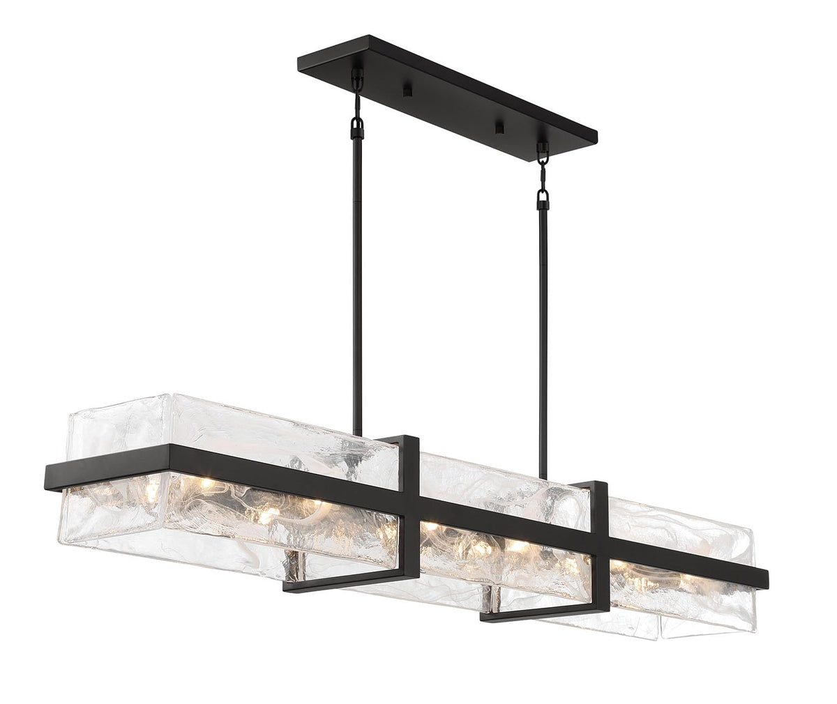 3617 66A Cloud Break Cloud Glass Island Light (48" Long)
