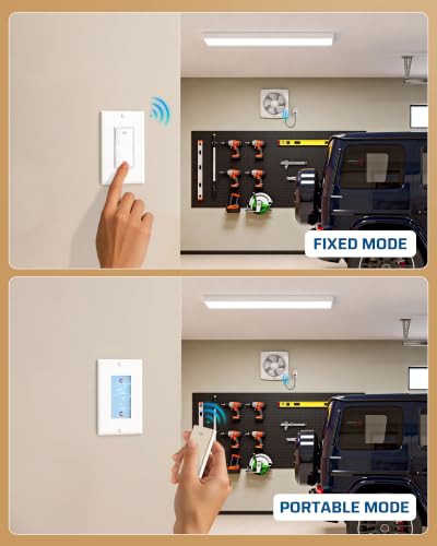 Wireless Magnetic Remote Control Outlet Plug 15A 1875W (1 Magnetic Remote+1 Outlet)