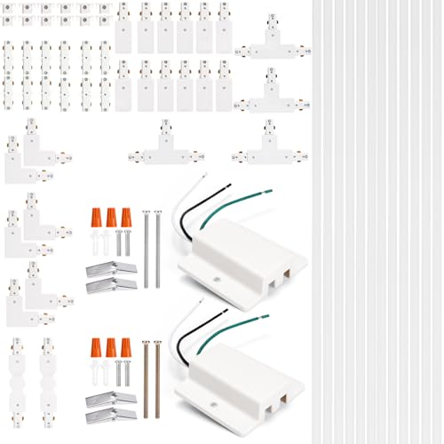 H Track Lighting Rails Kit (40ft)