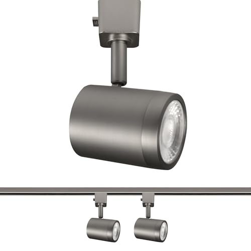 Charge 8010 LED Adjustable Track Head 5 (Brushed Nickel / H-Style 3-Wire (2 Pack))