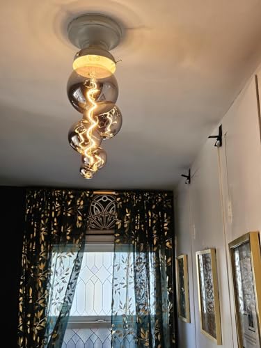 4W Filament 2700K Warm Lights (Special Electroplated Huge Bubble(dimmable))