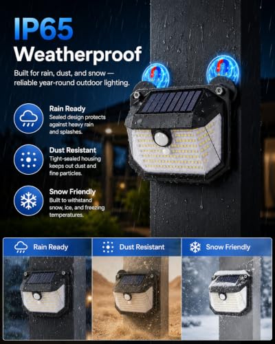 Magnetic Solar Lights Outdoor (Magnetic Mount / 1Pack)
