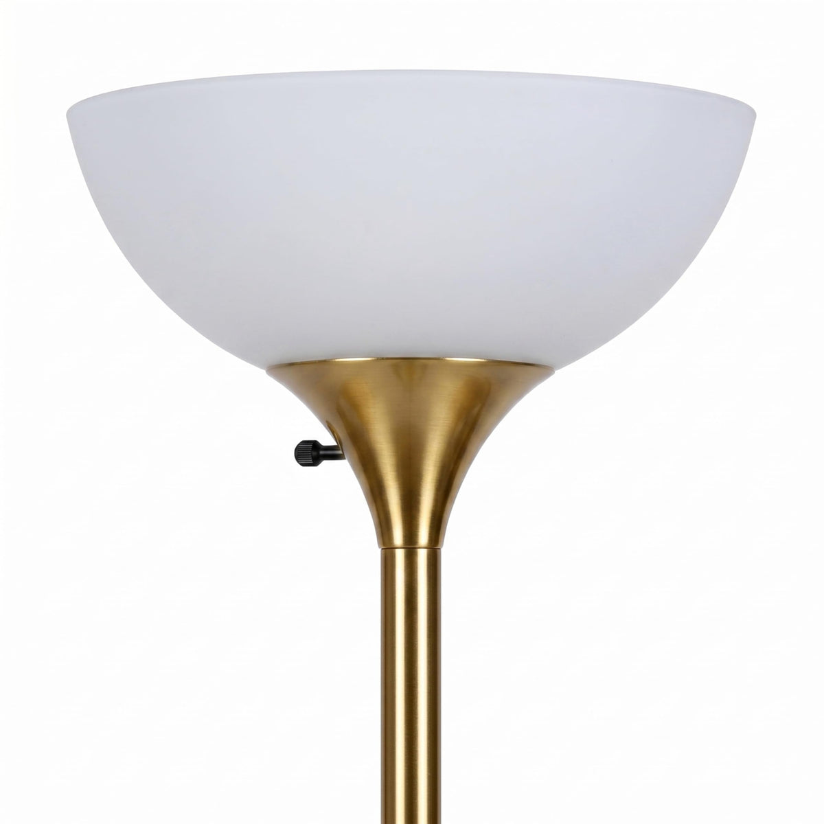 Sky Dome Double LED Floor lamp (Gold Brass)