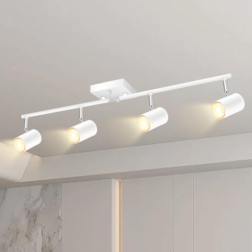 4 Light Track Lighting Kit (4 light-white)