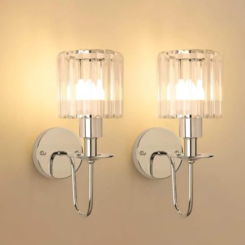 Battery Operated Wall Sconces Set of 2