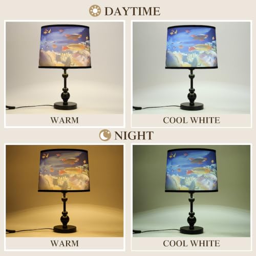 Drum Lamp Shades Set of 2 (Underwater World)