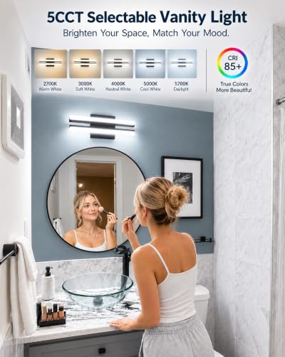 Bathroom Light Fixtures Over Mirror