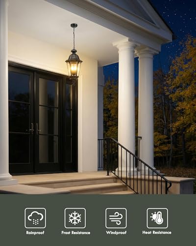 Motion Sensor Outdoor Hanging Light