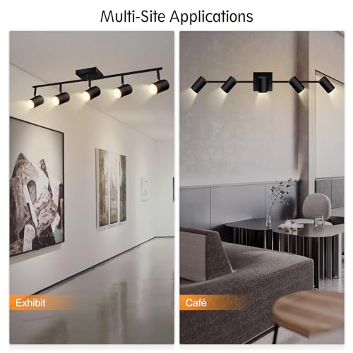 Track Lighting Kit (5 light-black)