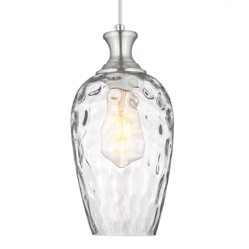Glass Pendant Lights Kitchen Island