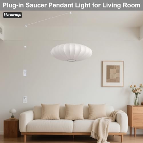 Plug in Pendant Light Silk