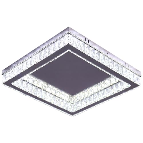 Crystal LED Flush Mount Ceiling Light