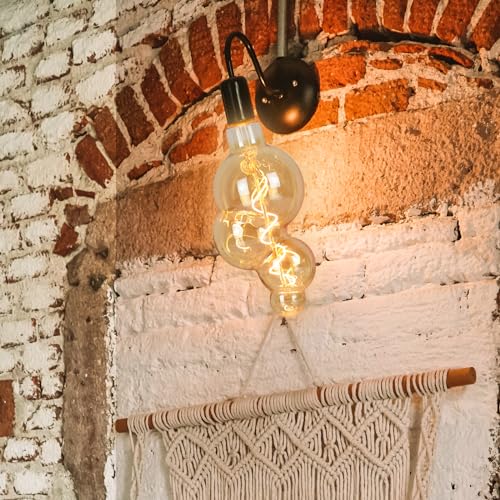 4W Filament 2700K Warm Lights (Oversized Special Bubble Lights(dimmable))