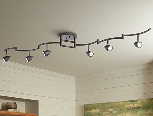 Heavy Duty Axel 72" Wide 6 (Black / 6-Light)