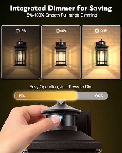 Motion Sensor Outdoor Wall Light (Oil-Rubbed Bronze / Motion Sensor-1 Pack)
