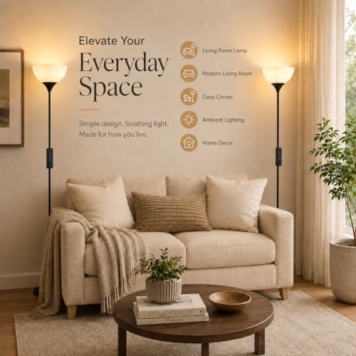 Floor Lamp Remote Control (Matte Black)